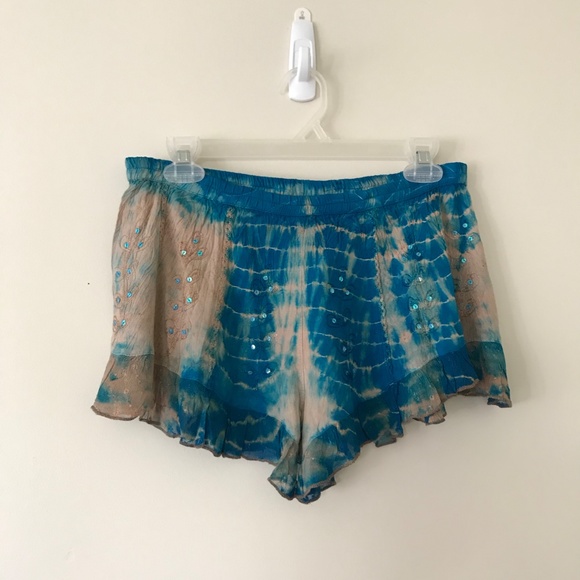NWT Raga Sweet Devotion Boho Ruffle Shorts - Picture 9 of 16
